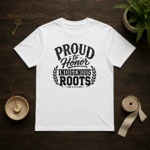 Original Indigenous Peoples Day Pride Silhouette Shirt