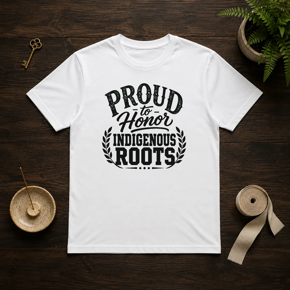 Original Indigenous Peoples Day Pride Silhouette Shirt