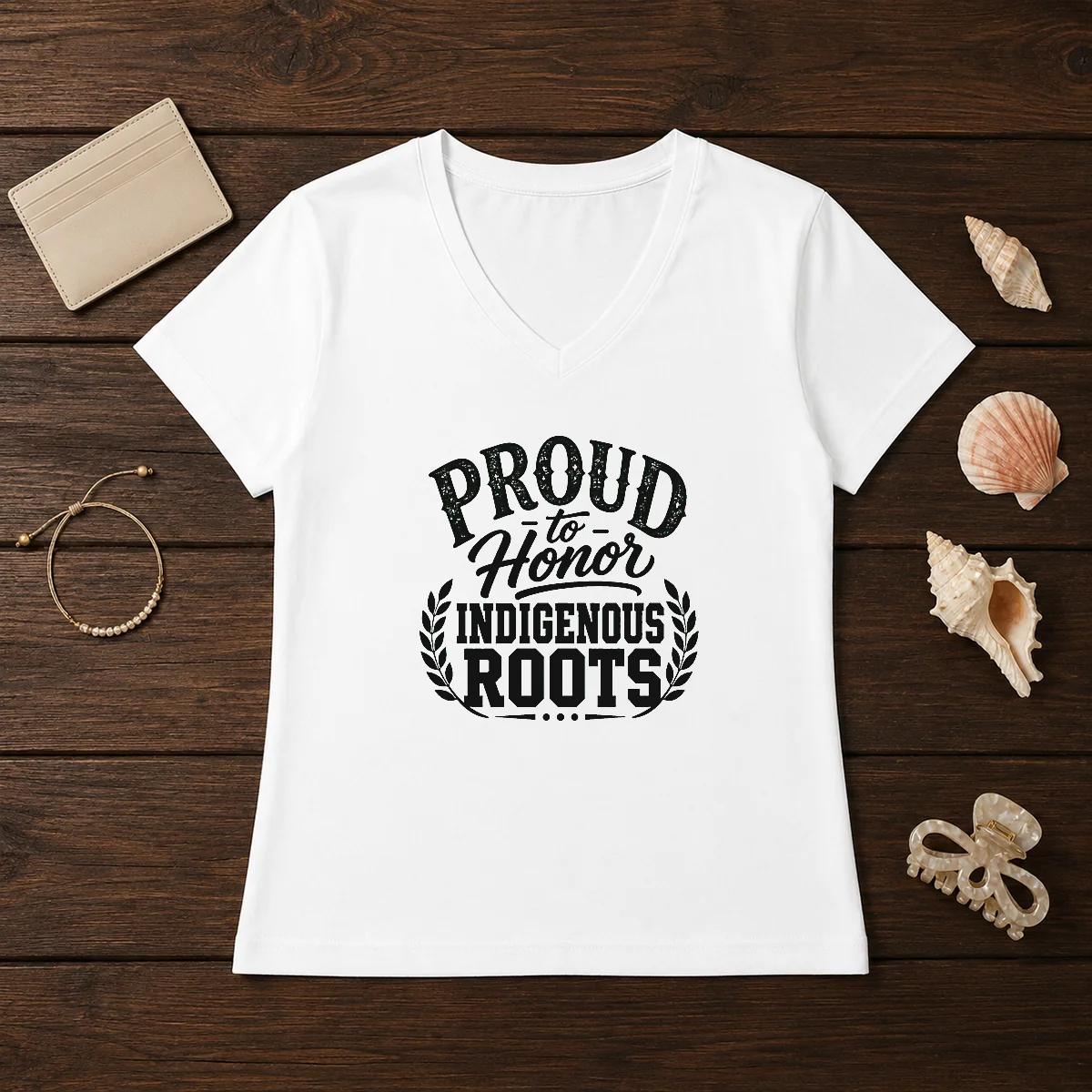 Original Indigenous Peoples Day Pride Silhouette Shirt - Image 2