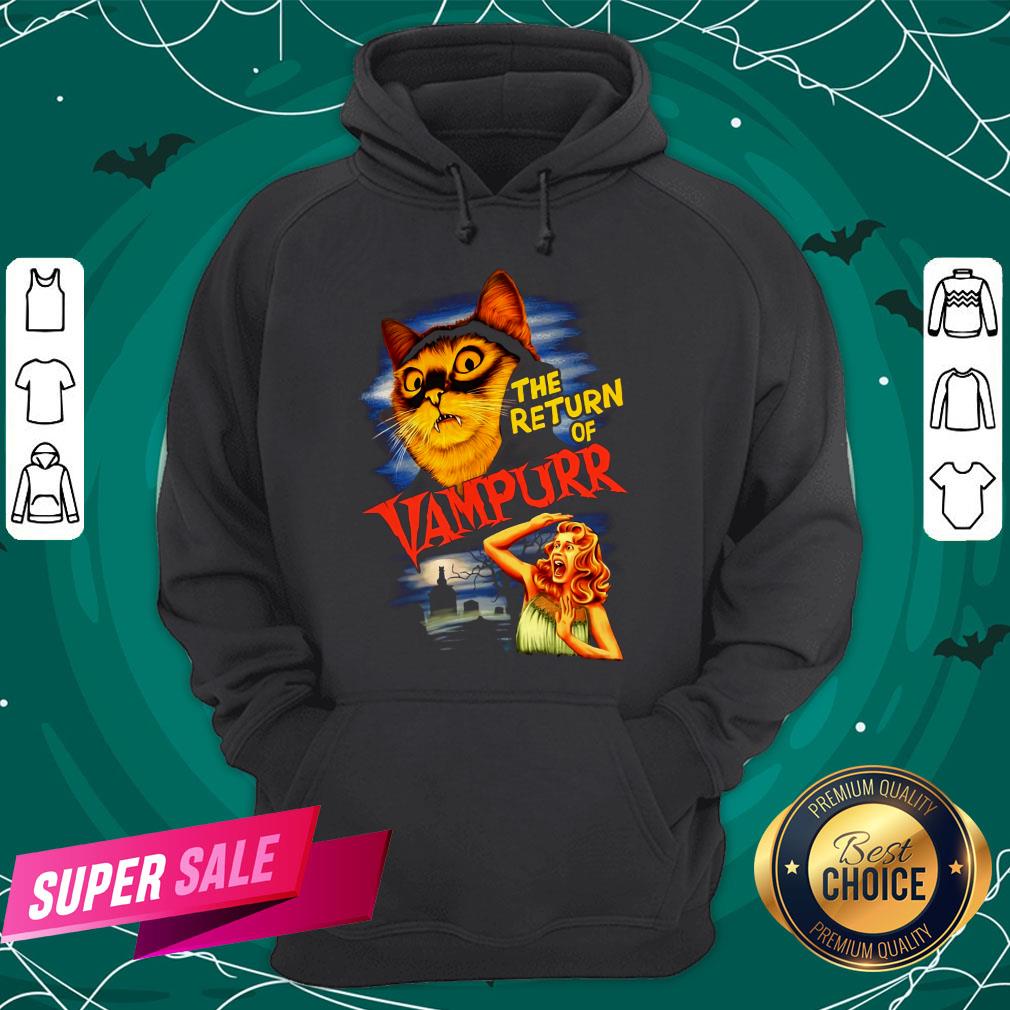 The Return Of Vampurr Cat Vampire Halloween Shirt - Image 5