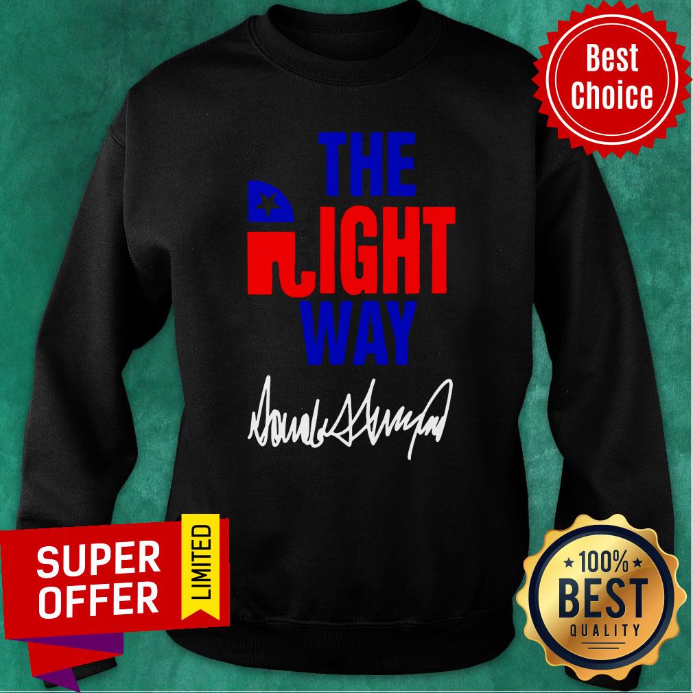 The Right Way Pro Republican Elephant Trump Shirt - Image 5