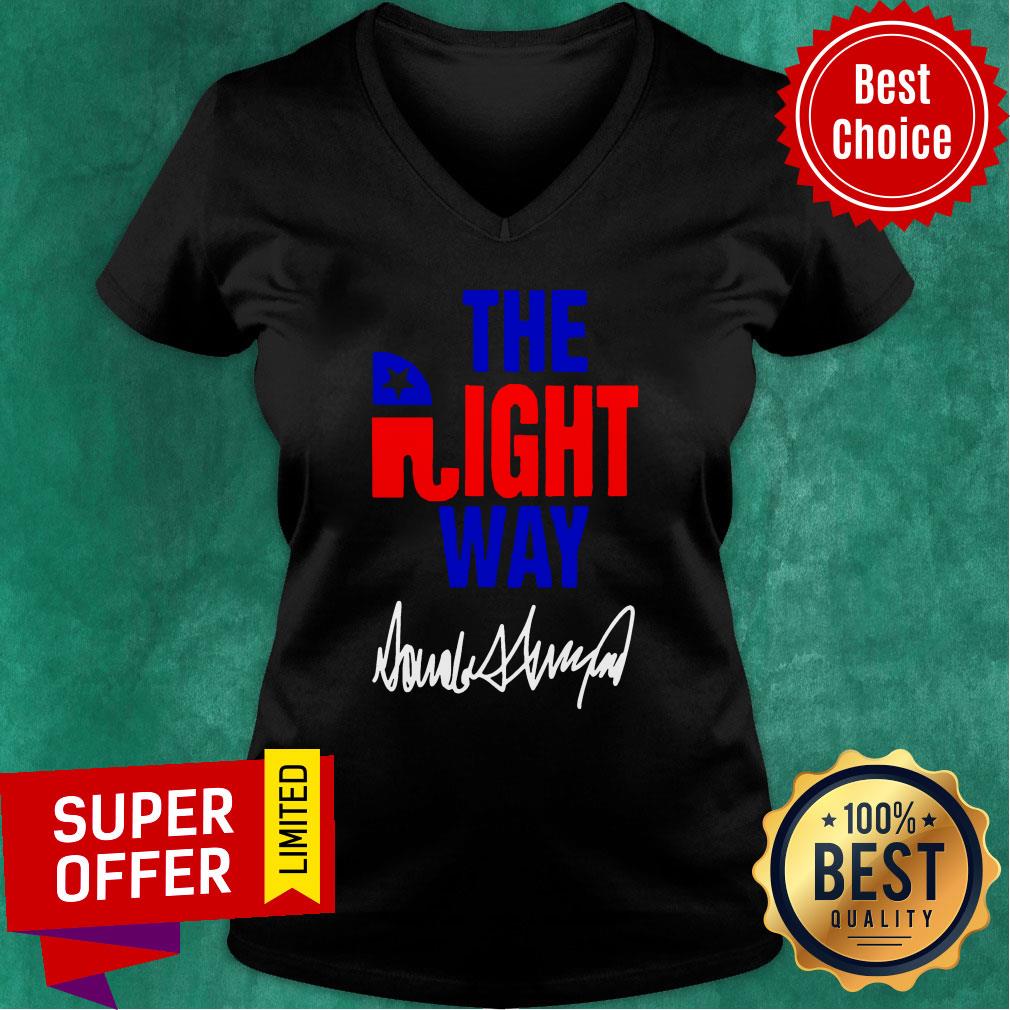 The Right Way Pro Republican Elephant Trump Shirt - Image 3