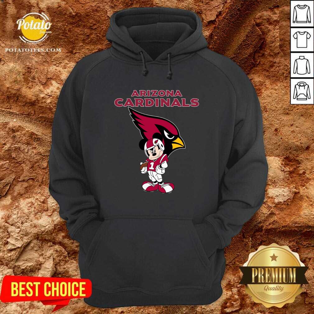 Funny Mickey Mouse Arizona Cardinals Shirt - Image 2