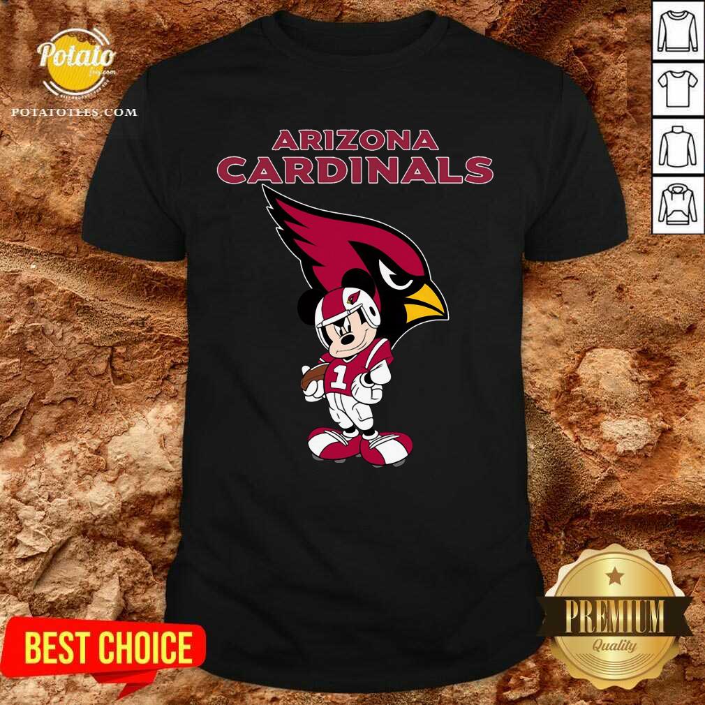 Funny Mickey Mouse Arizona Cardinals Shirt
