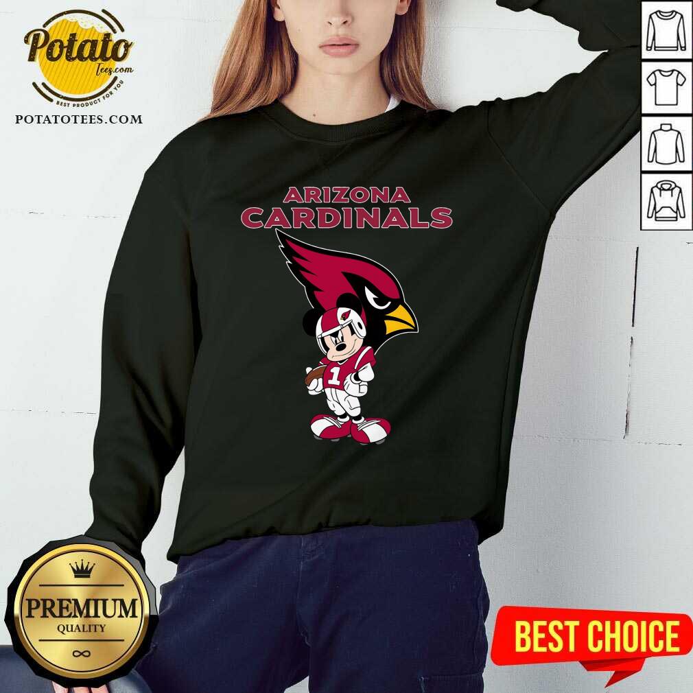 Funny Mickey Mouse Arizona Cardinals Shirt - Image 5