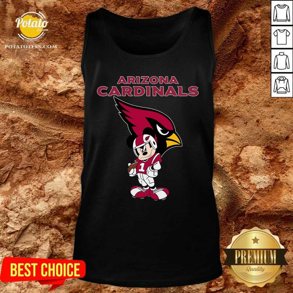 Funny Mickey Mouse Arizona Cardinals Shirt - Image 4