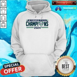 Alternative view of 2024 MAC Gymnastics Champions T-shirt