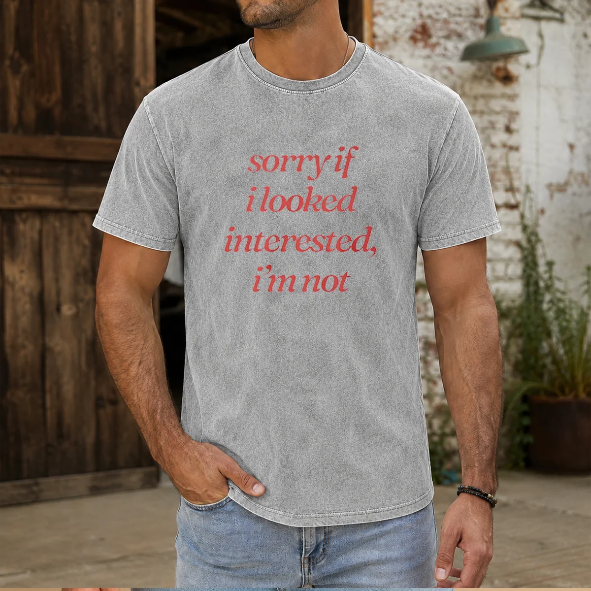 Pretty Sorry If I Looked Interested I'M Not Slogan Shirt - Image 9