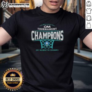 Original UNC Wilmington Seahawks Mens Basketball 2026 CAA Conference Tournament Champions T-Shirt