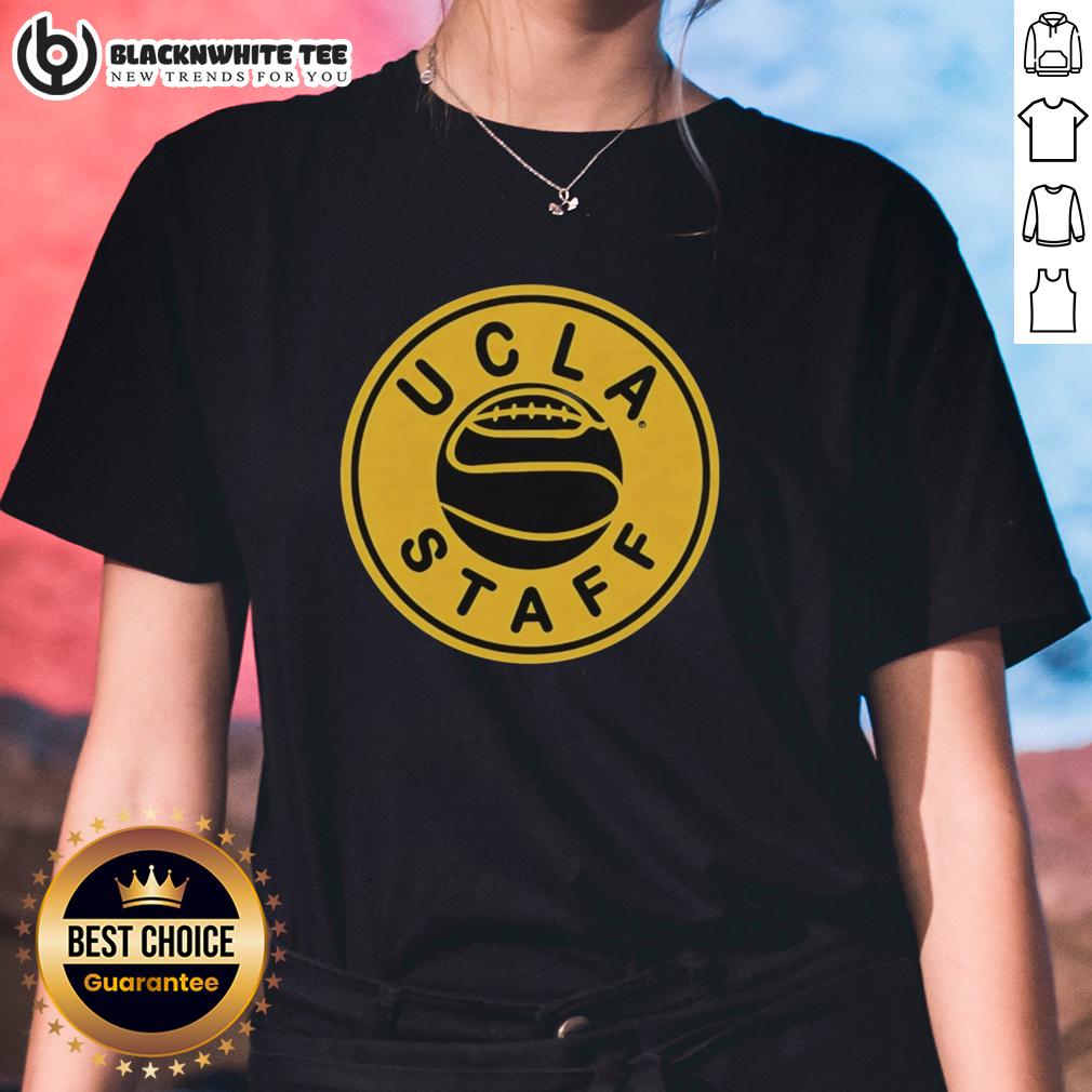 Good UCLA Staff Basketball 2026 Logo Retro T-Shirt - Image 3