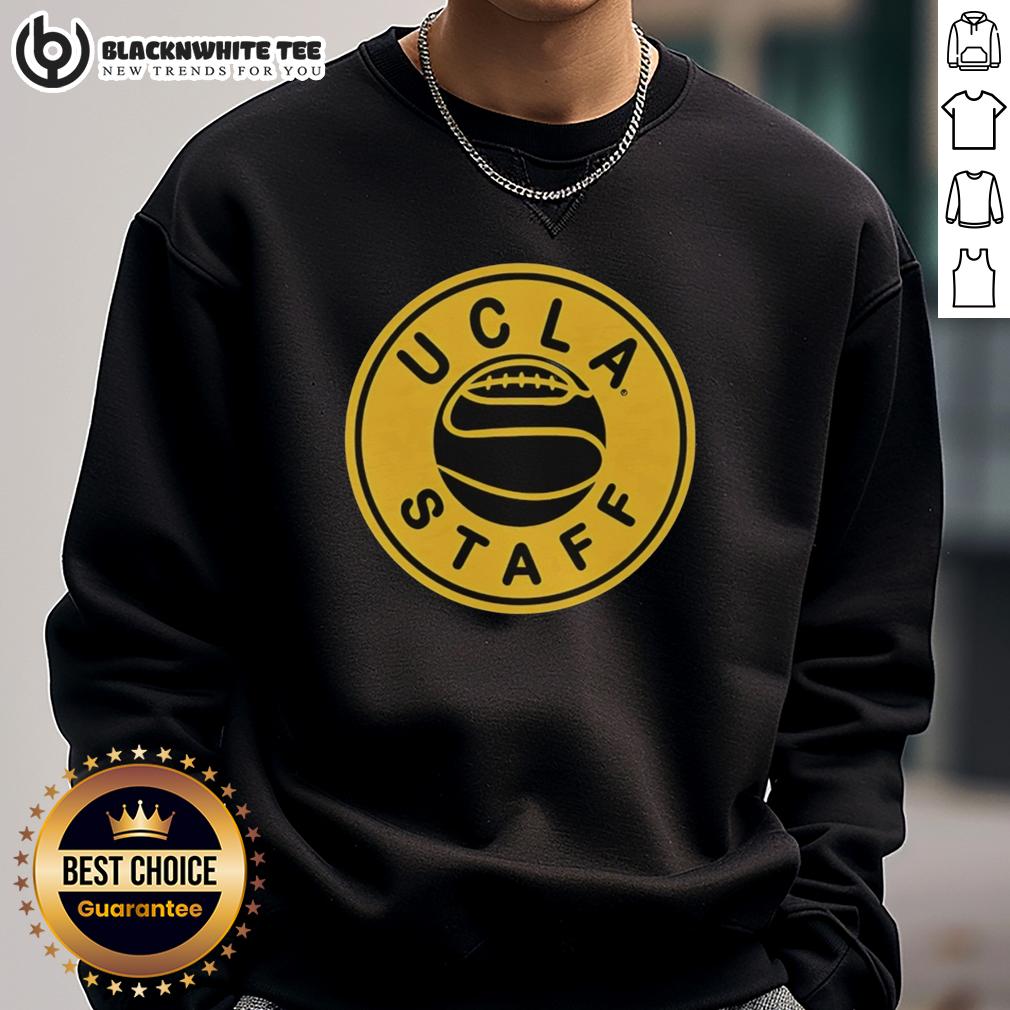 Good UCLA Staff Basketball 2026 Logo Retro T-Shirt - Image 5