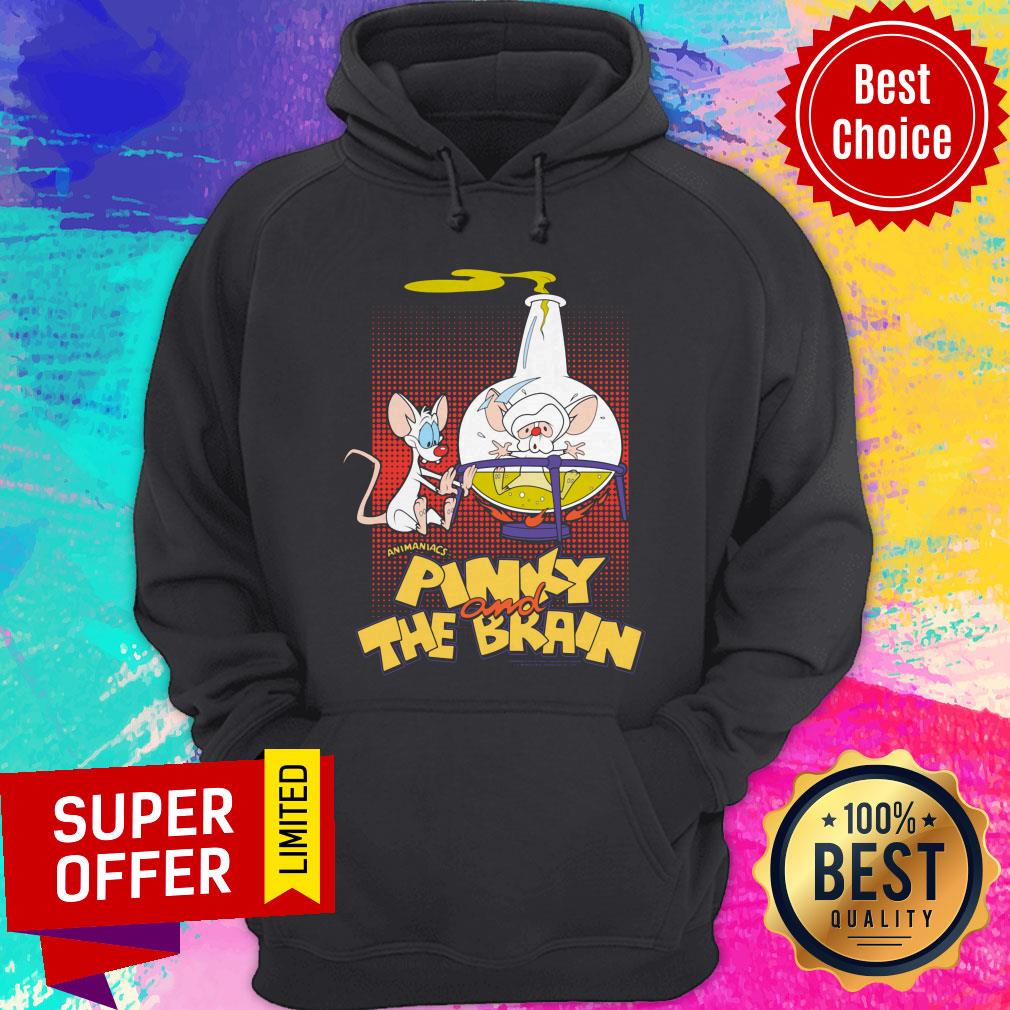 Top Pinky And The Brain Lab Flask Shirt - Image 2