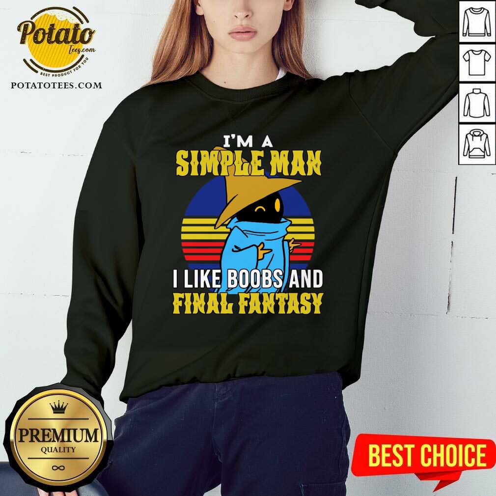 Black Mage I’m A Simple Man Shirt - Image 4