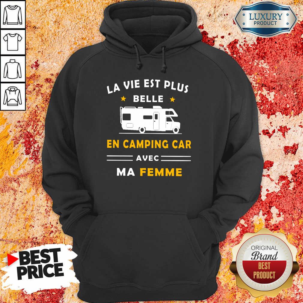 Humour Camping Car Ma Femme Shirt - Image 5