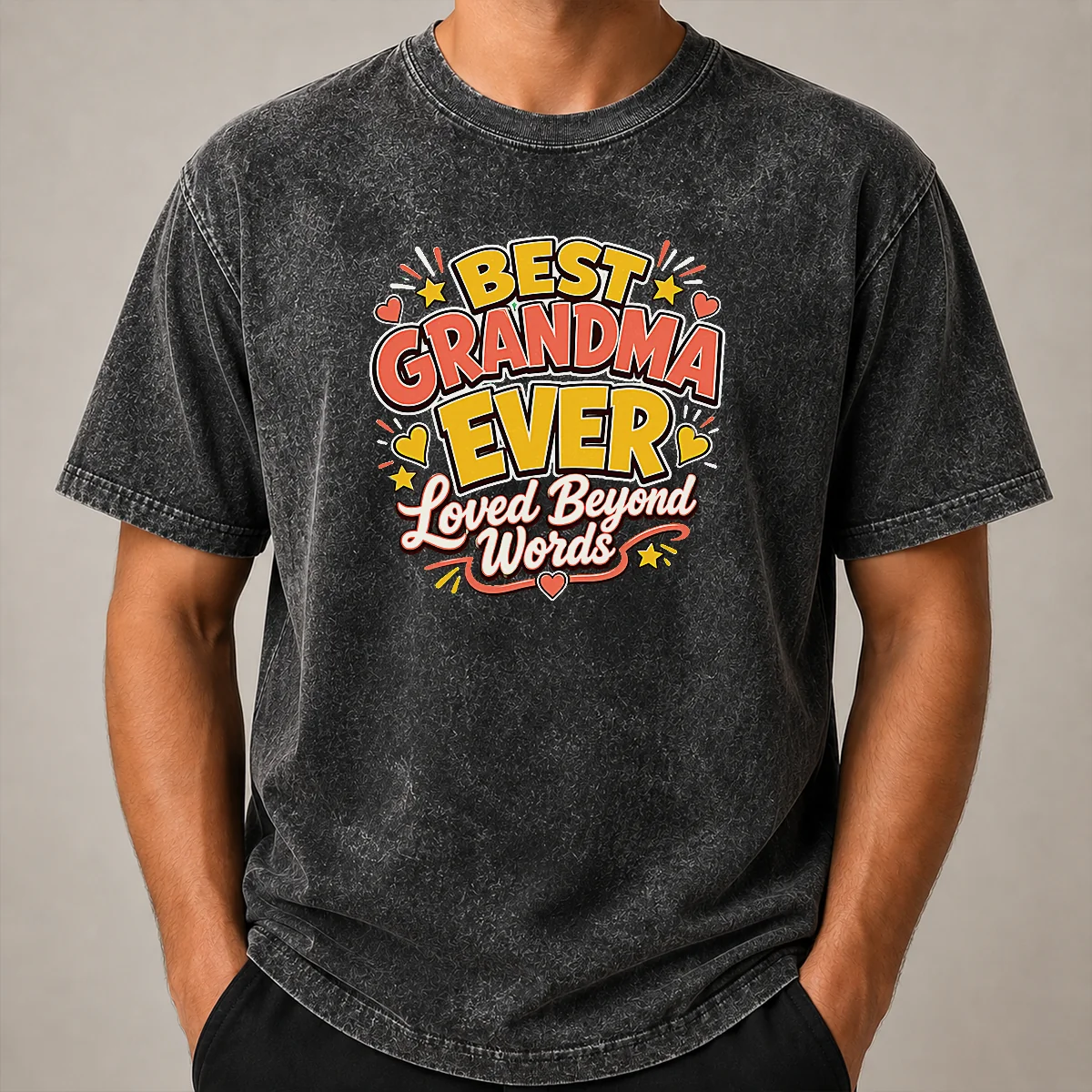 Nice Premium Grandparents Day Best Grandma Ever Cartoon Shirt - Image 8
