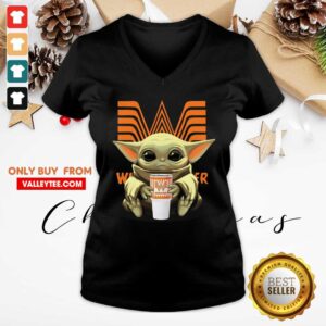 Alternative view of Perfect Baby Yoda Hugs Whataburger Shirt
