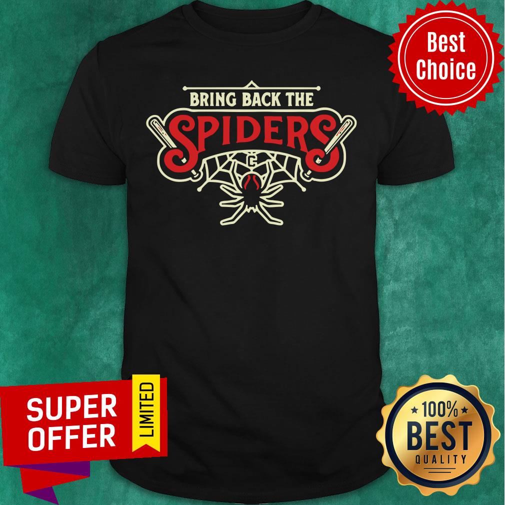 Official Bring Back The Spiders Shirt