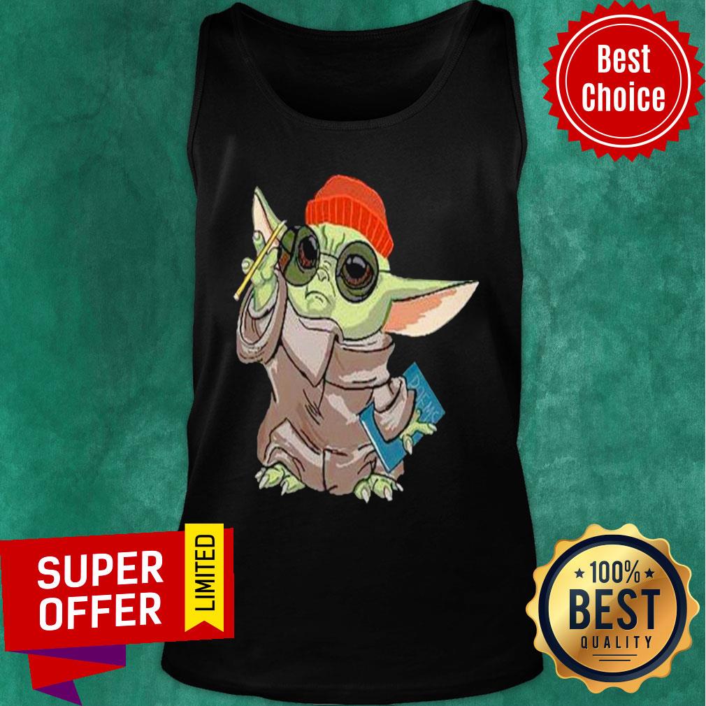 Official Hipster Baby Yoda Shirt - Image 3