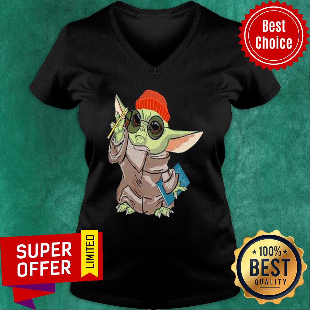 Official Hipster Baby Yoda Shirt - Image 5