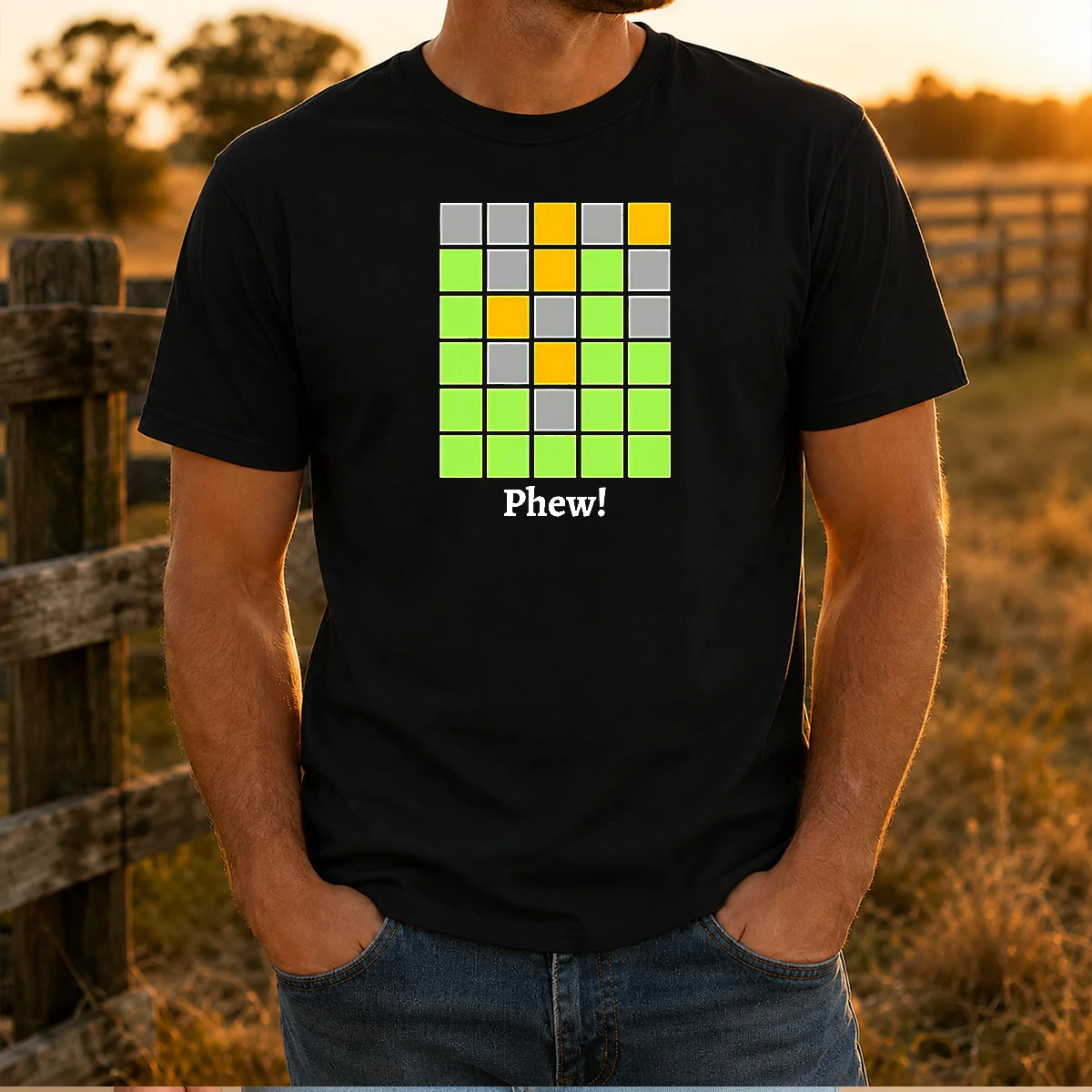 Premium Minesweeper Phew Grid Shirt