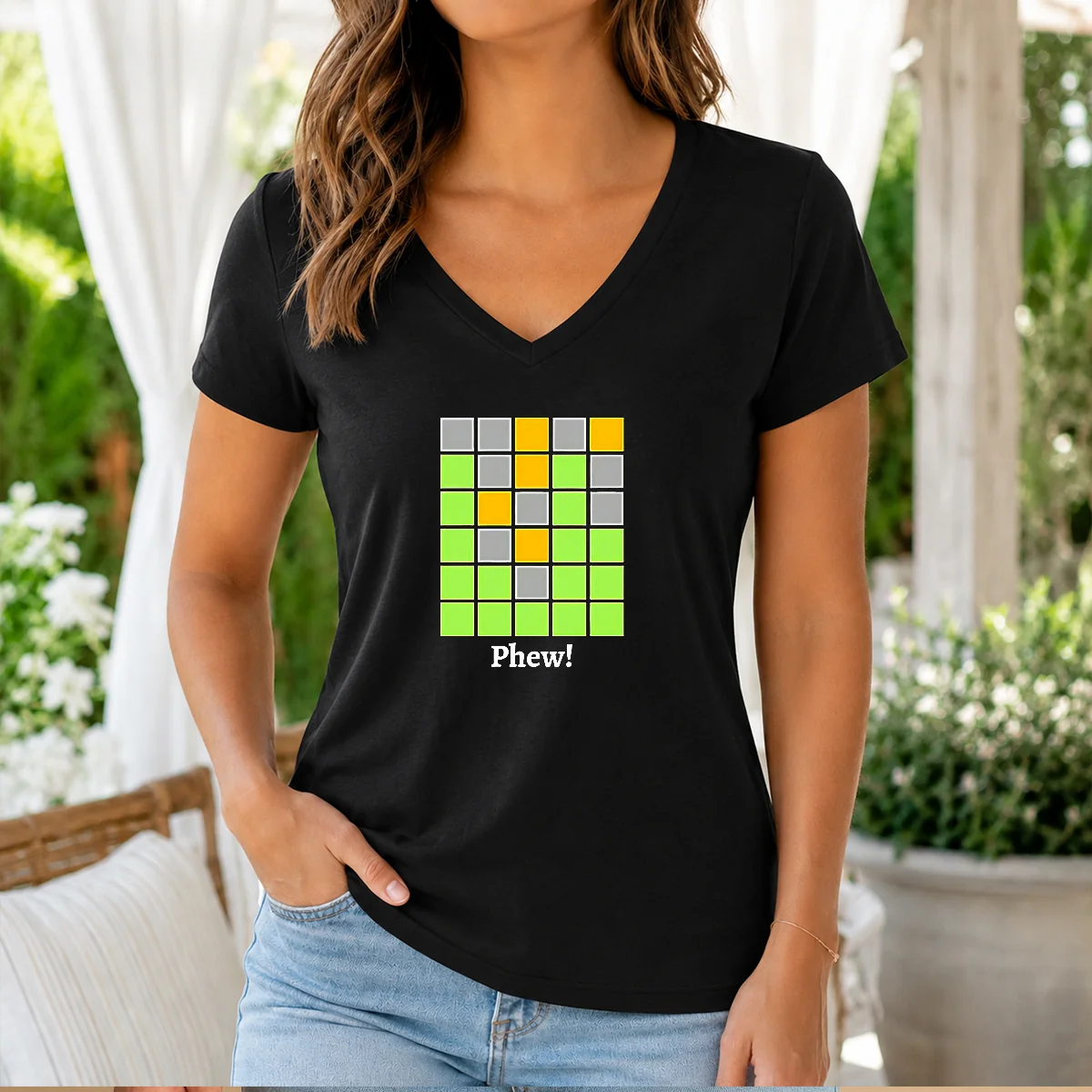 Premium Minesweeper Phew Grid Shirt - Image 2