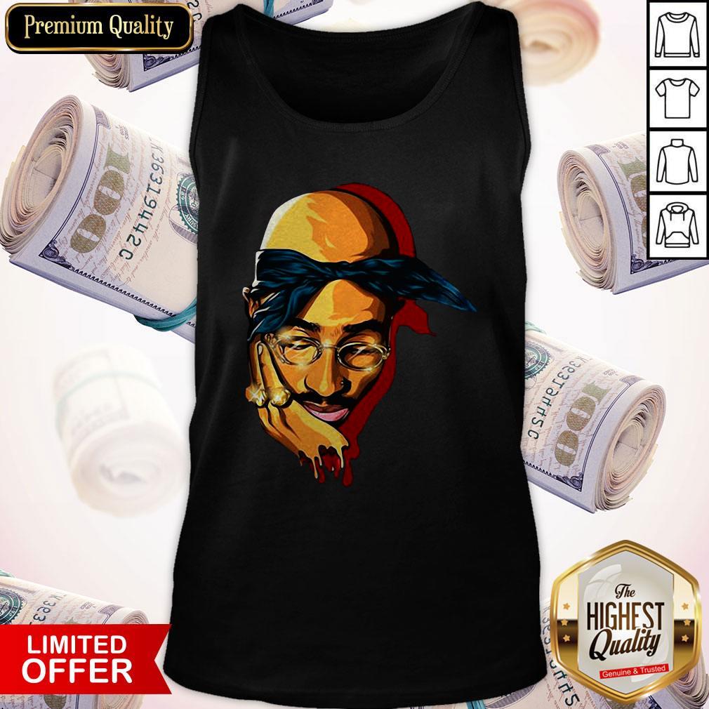 Tupac Shakur Rapper Art Shirt - Image 3