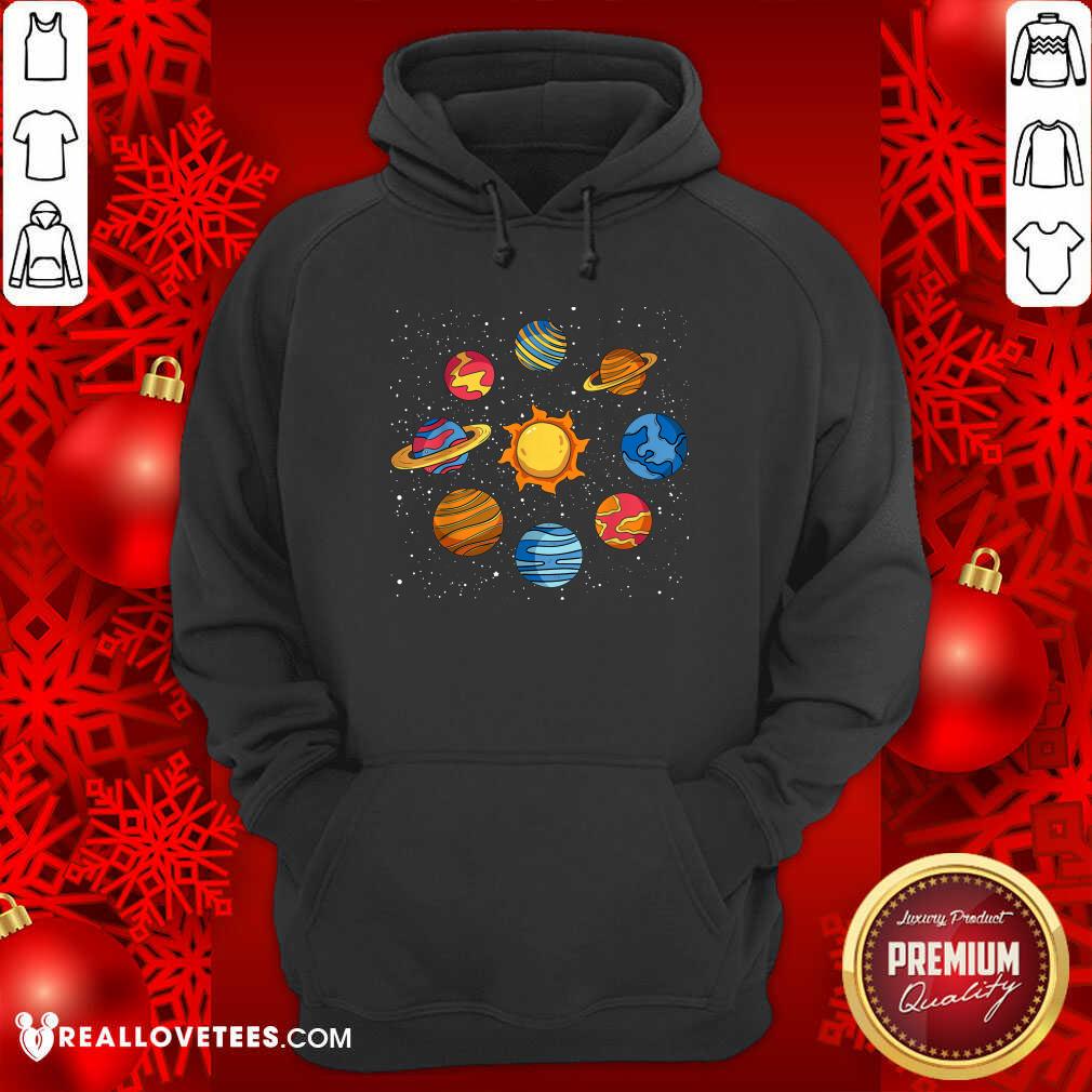 Love Universe Planets Gift Idea Science Lover Astronomy Shirt - Image 4