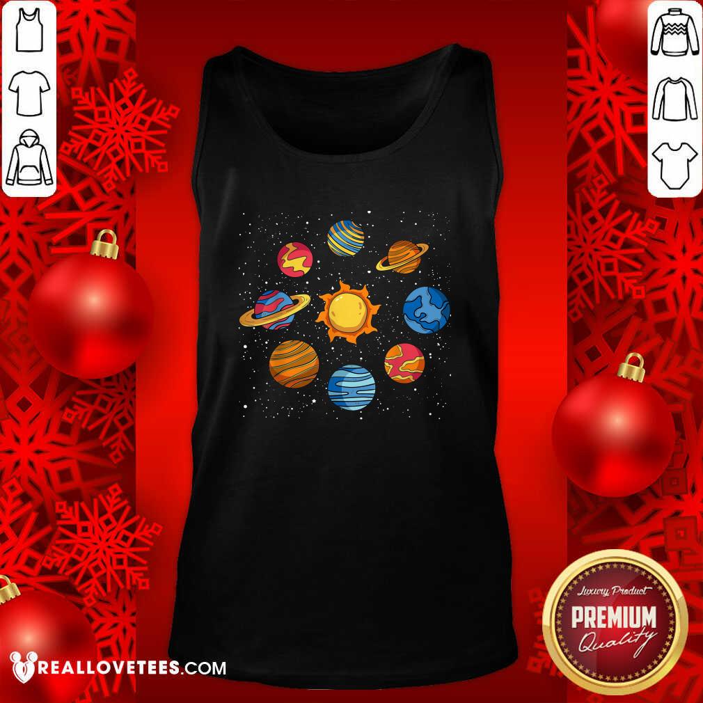 Love Universe Planets Gift Idea Science Lover Astronomy Shirt - Image 2