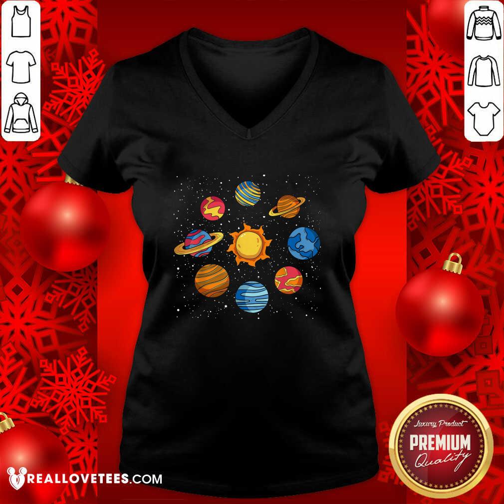 Love Universe Planets Gift Idea Science Lover Astronomy Shirt - Image 5