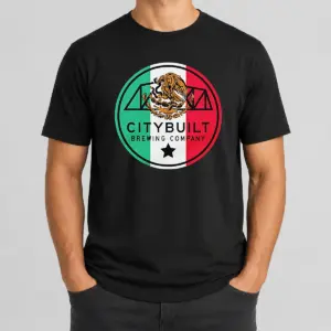 Funny Citybuilt Brewing Company Mexico Flag Eagle Shirt