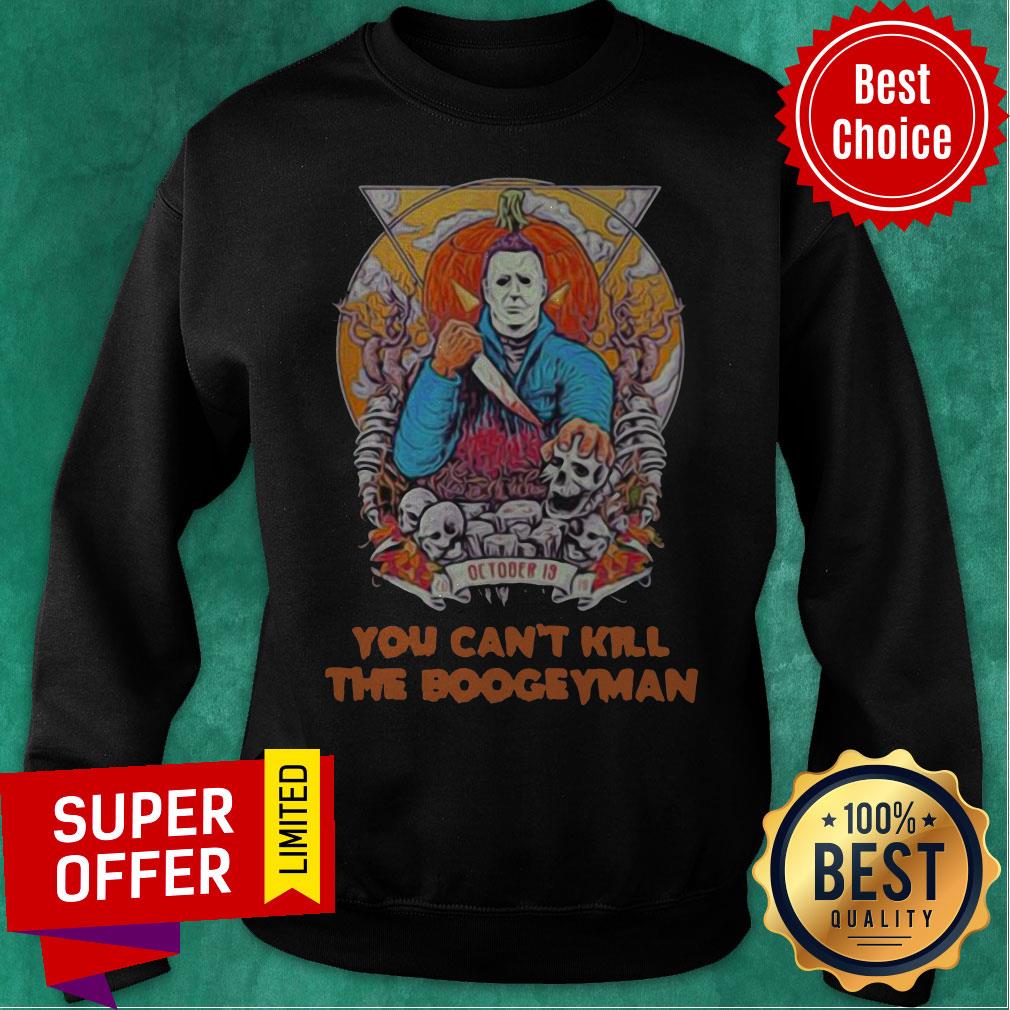 Nice Michael Myers October 19 You Can’t Kill The Boogeyman Halloween Shirt - Image 2
