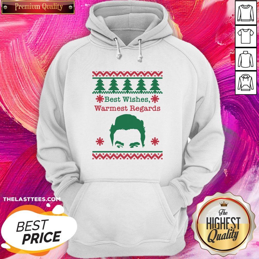Cute Best Wishes Warmest Regards David Ugly Christmas Shirt - Image 5