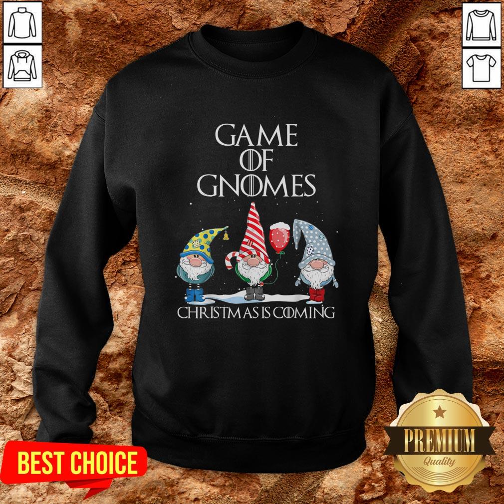 Game Of Gnomes Christmas Is Coming Shirt - Image 4