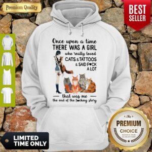 Alternative view of Top Once Upon A Time There Was A Girl Who Really Loved Cats And Tattoos Shirt