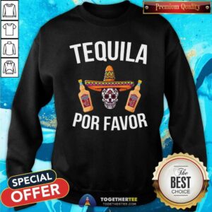 Alternative view of Premium Tequila Por Favor Mexican Skull Shirt