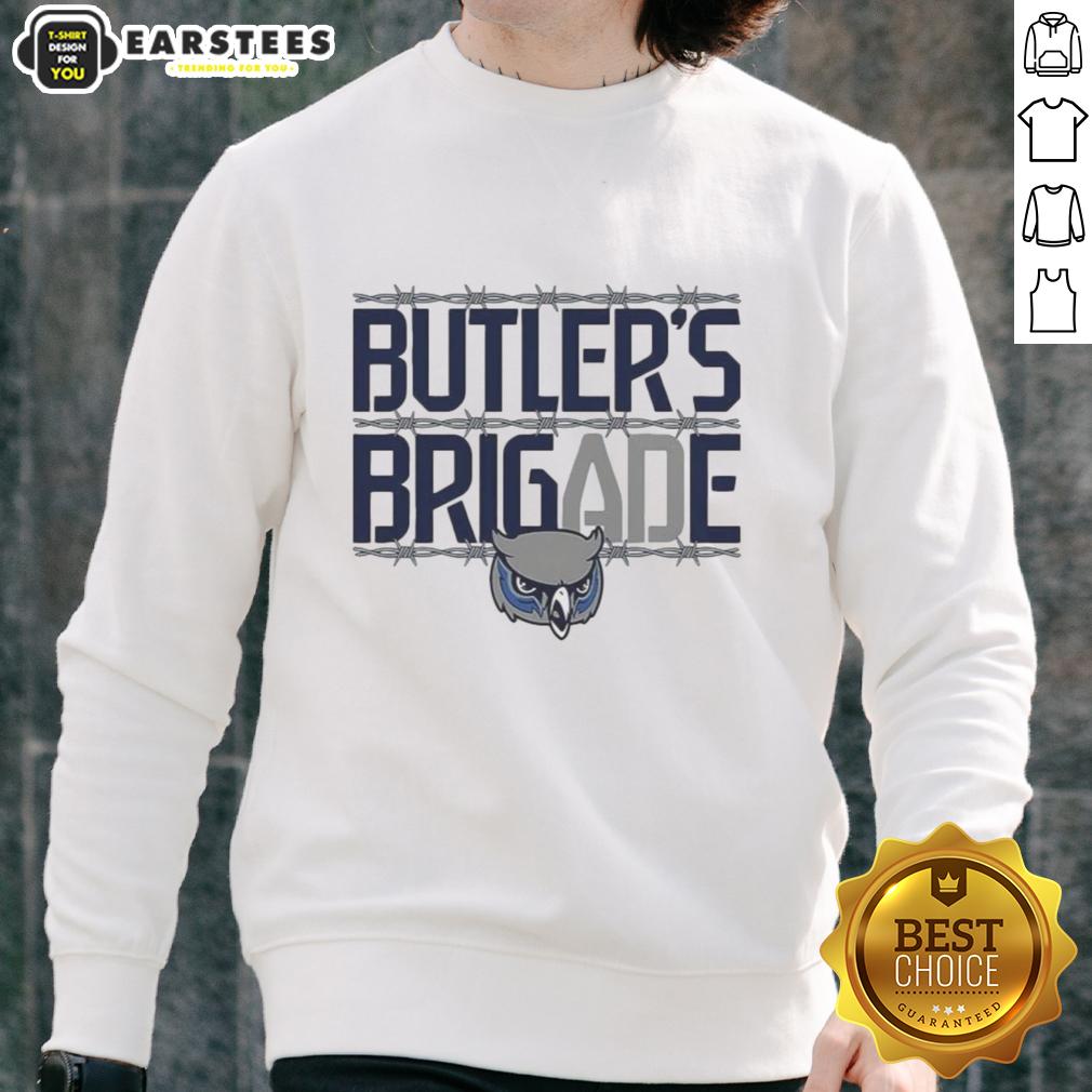 Awesome Owls Olathe West Football Butler's Brigade T-Shirt - Image 5