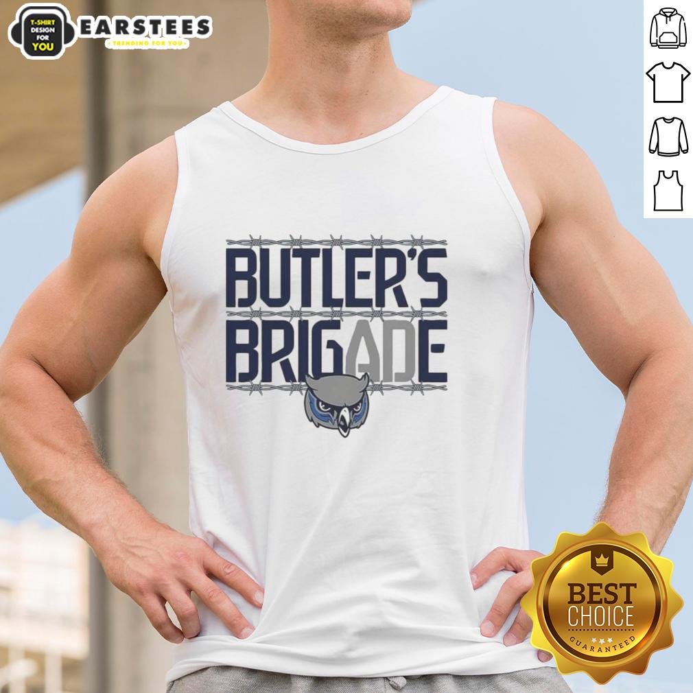 Awesome Owls Olathe West Football Butler's Brigade T-Shirt - Image 4