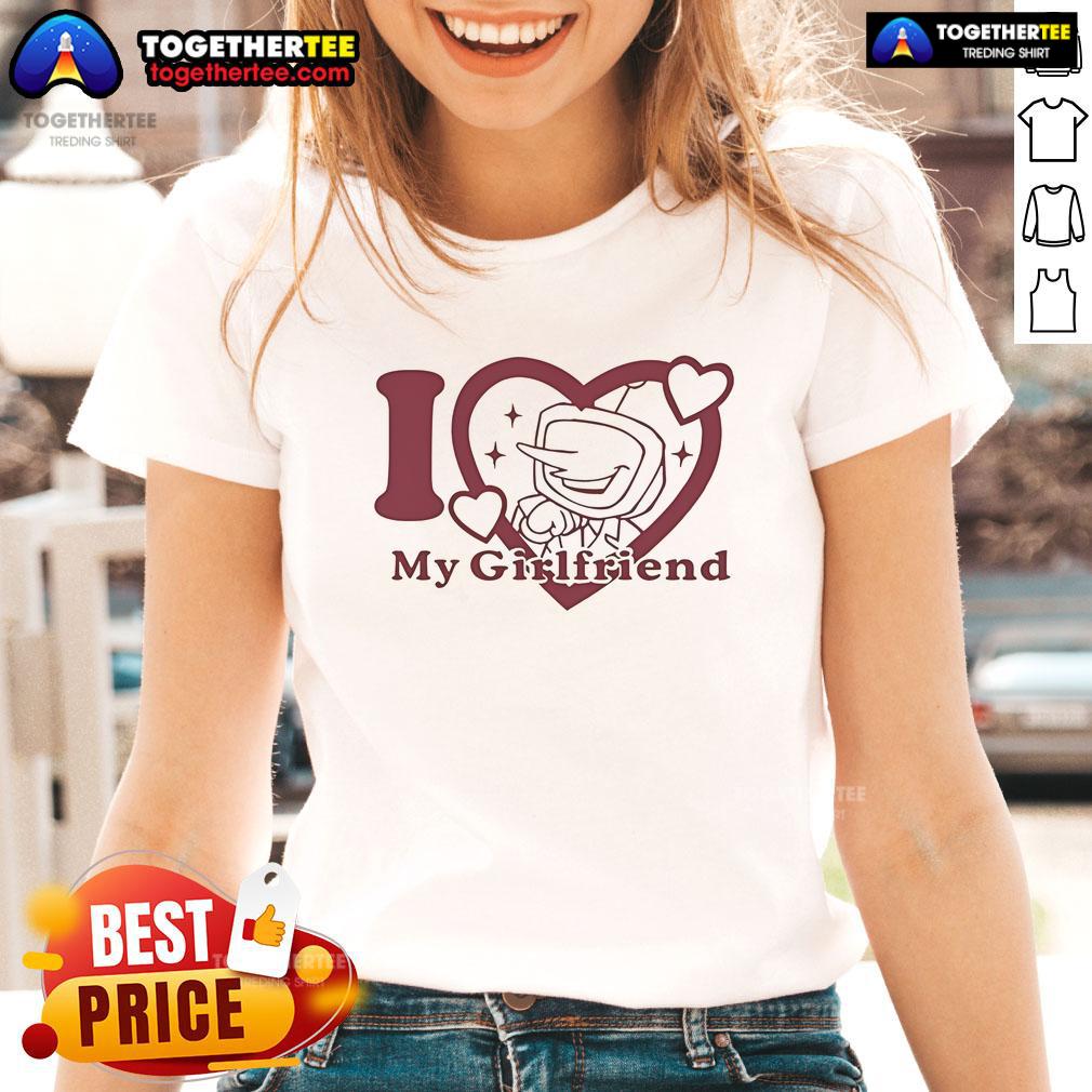 Nice I Love Mr. Tenna My Girlfriend T-Shirt - Image 3