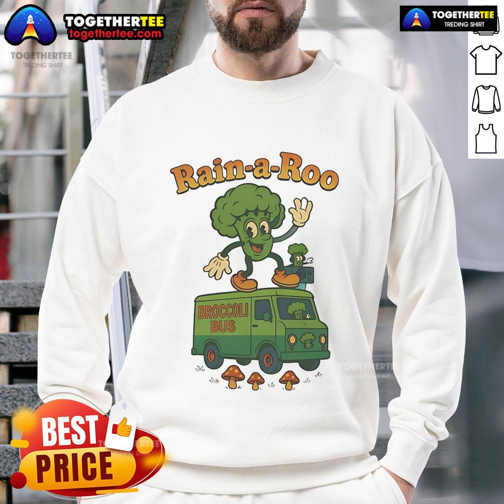Nice Rain-A-Roo Broccoli Bus T-Shirt - Image 5