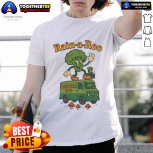 Nice Rain-A-Roo Broccoli Bus T-Shirt