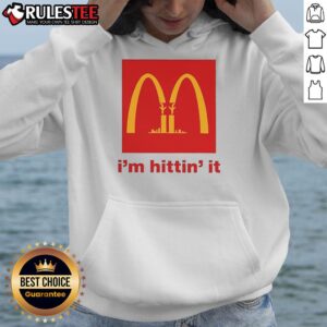 Alternative view of Funny I'm hittin' it McDonald's logo T-Shirt
