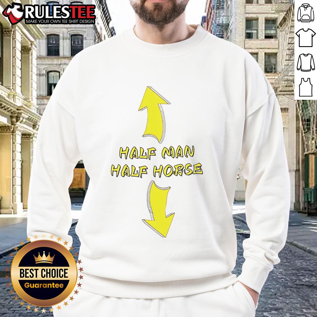 Good Half Man Half Morse T-Shirt - Image 5