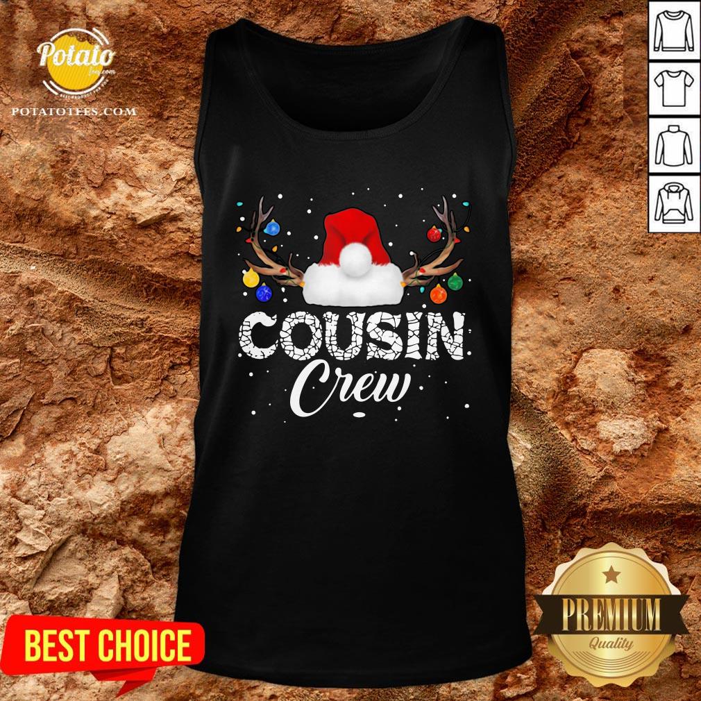 Love Xmas Christmas Cousin Crew 2021 Shirt - Image 3