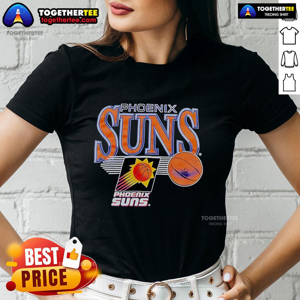 Official Phoenix Suns Logo Vintage T-Shirt - Image 3