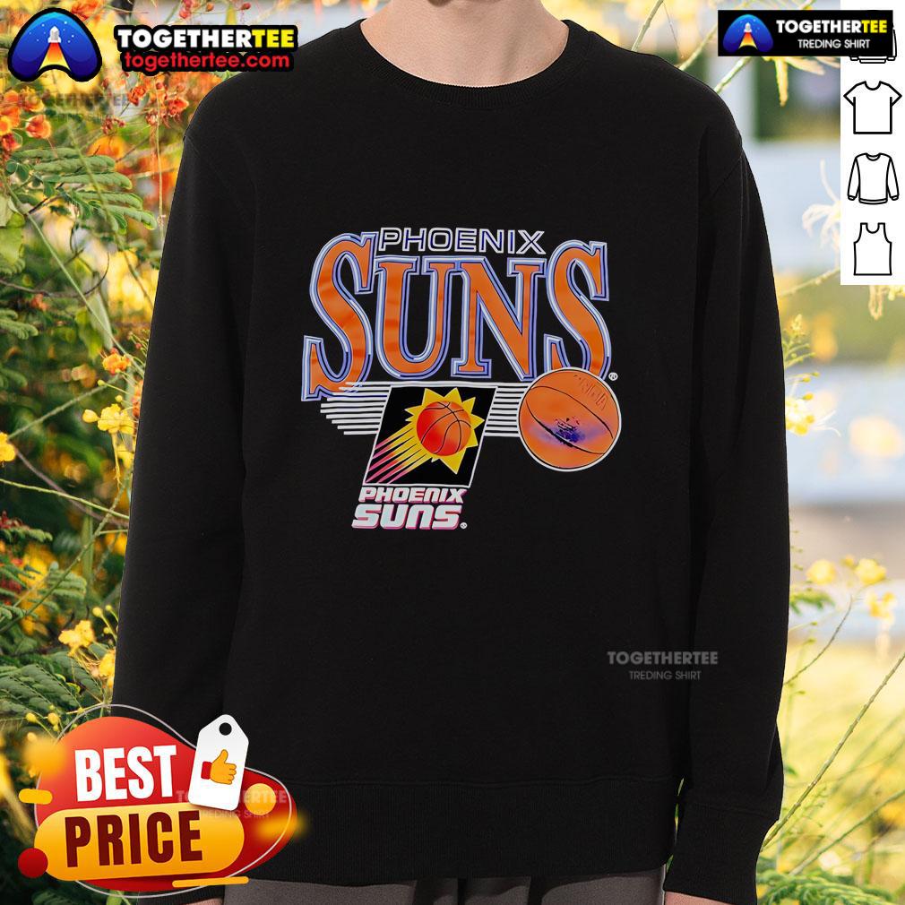 Official Phoenix Suns Logo Vintage T-Shirt - Image 5