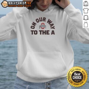 Alternative view of Top Ohio State Buckeyes On Our Way To The A College Football Playoff 2026 Logo T-Shirt