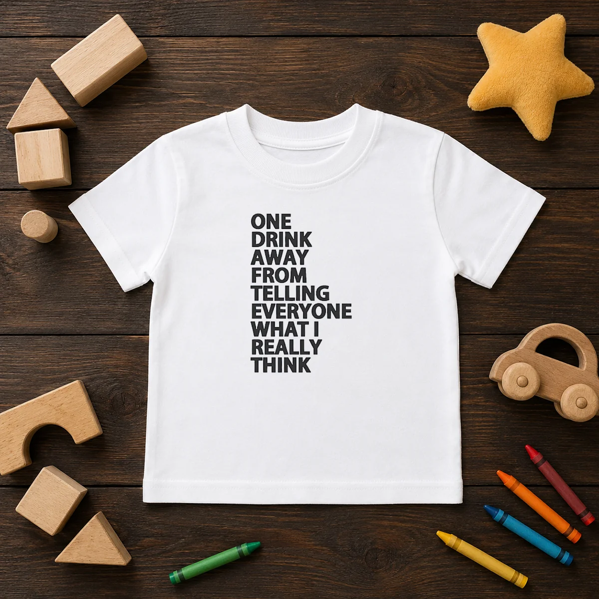 Funny One Drink Away From Telling Everyone What I Really Think Shirt - Image 9