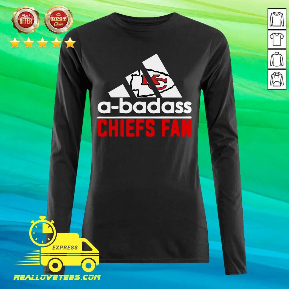 Great NFL Kansas City Chiefs A-badass Chiefs Fan Adidas Shirt - Image 2