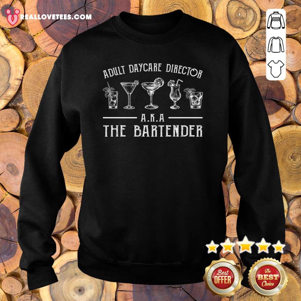 Hot Adult Daycare Director Aka The Bartender Colorful Shirt - Image 5