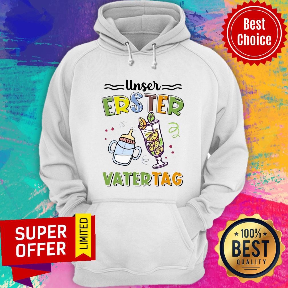 Nice Unser Erster Vatertag Shirt - Image 5